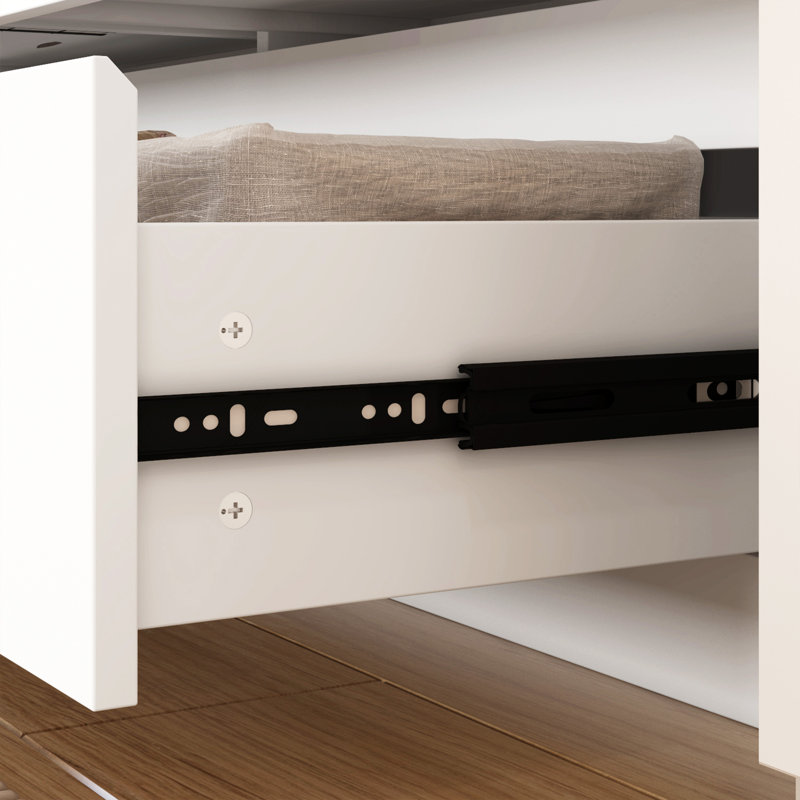 9-Drawer 7-Shelf Wardrobe With A Large Mirror