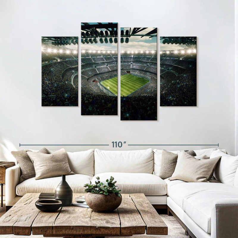 Sireci Full Soccer Arena, 54" H x 84" W