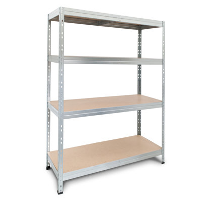  Ar Shelving Garage Storage Shelving 47"W x 71"H x18"D Galvanized
