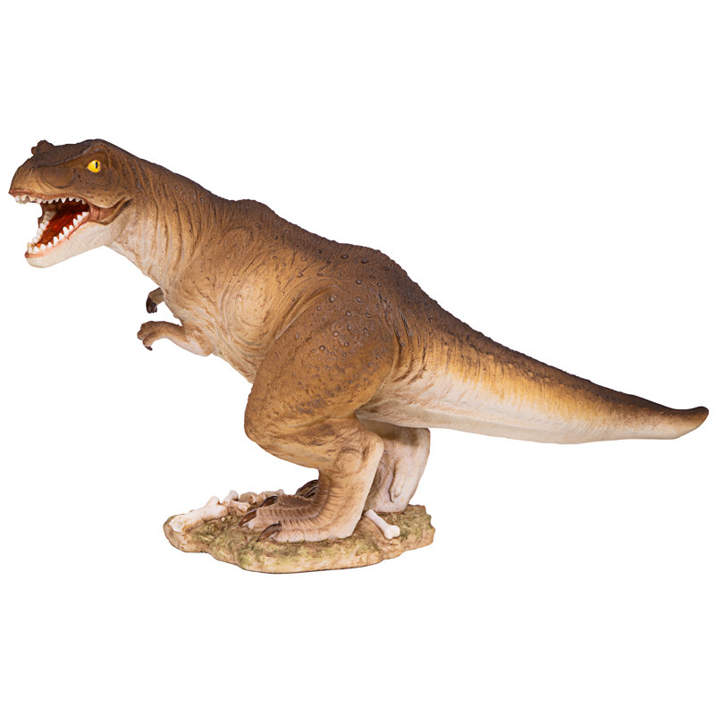 Statue de dinosaure à l'échelle T-Rex Raptor