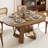 Extendable Round Dining Table For 4-6, Oval Dining Table With Storage For Kitchen Living Room-298228904