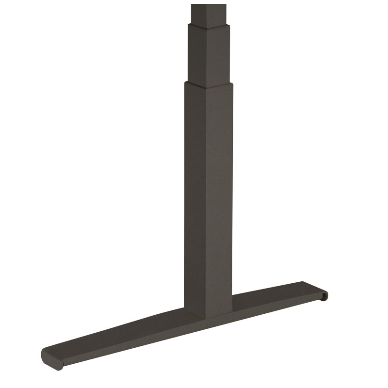 Adjustable Standing Desk, Matte Black/Charcoal