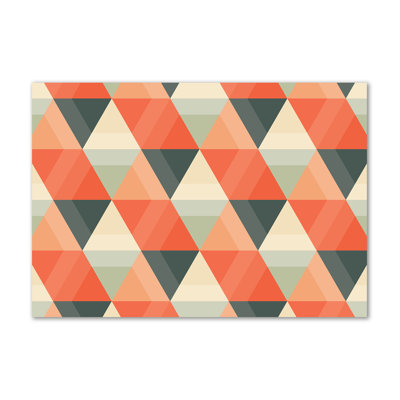 Geometric Background - Wrapped Canvas Print