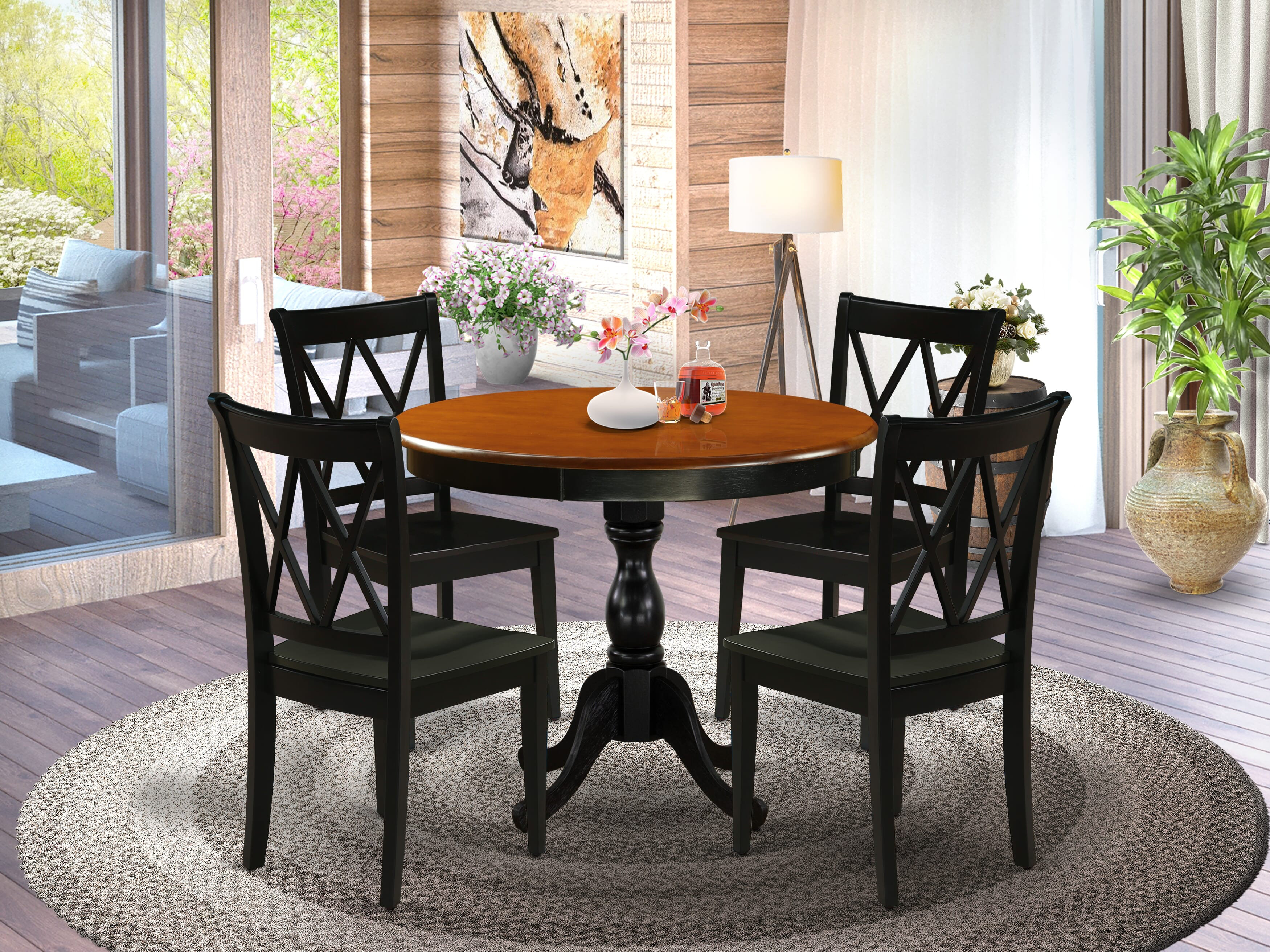 Laura James Oak Dining Chairs Set Of Freya Oatmeal Dining Chairs