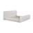 Lyssa Dalina Upholstered King Bed Ivory Boucle Black-124521458-124521456
