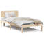 Vidaxl Bed Frame With Headboard Solid Pine Wood-113970903-113970908