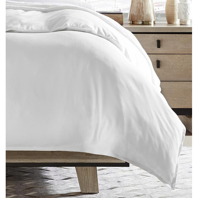 Tesoro Duvet Cover, Twin Duvet Cover, White