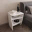 Table de chevet Nova - Ensemble de 2 tablettes ouvertes