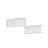 Modern Wall Shelf, White, 70.9 x 31.6 x 7.7 inches | 100% Melamine Coated Particle Board, Thickness: 0.7 inches | Numerous Shelves, Wall-Mountable Design for Stylish Storage & Display | Elegant Home Décor Solution