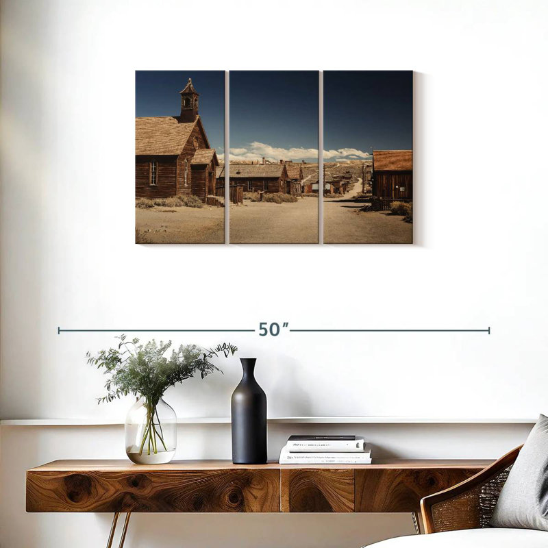 Lelar Bodie Ghost Town, 20" H x 33" W
