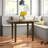 Extendable Solid Wood Top Dining Table