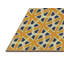 Tapis jaune/noir tissé à la machine-2132079392