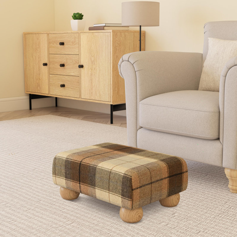 Manufactured Wood Accent Stool, Natural