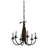 Tuscan Vineyard 6 - Light Classic / Traditional Chandelier