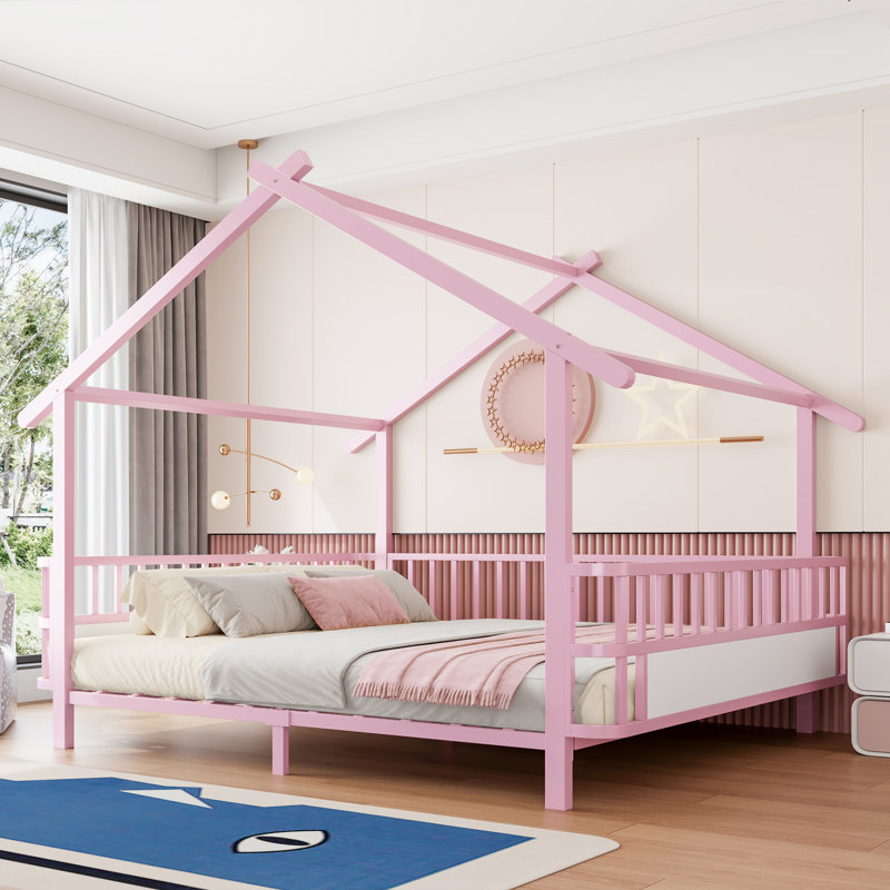 Bed, Pink