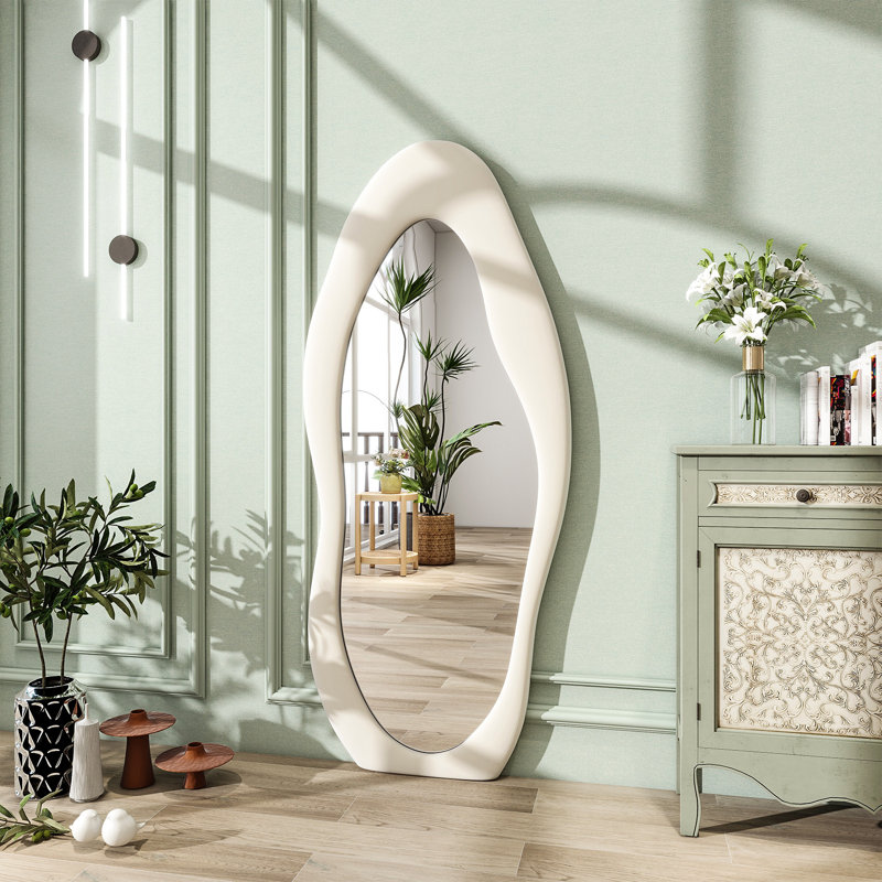 Miroir Gizella, Blanc, H 70,2 po x l 29,64 po