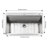 33'' L Single Bowl Stainless Steel Kitchen Sink