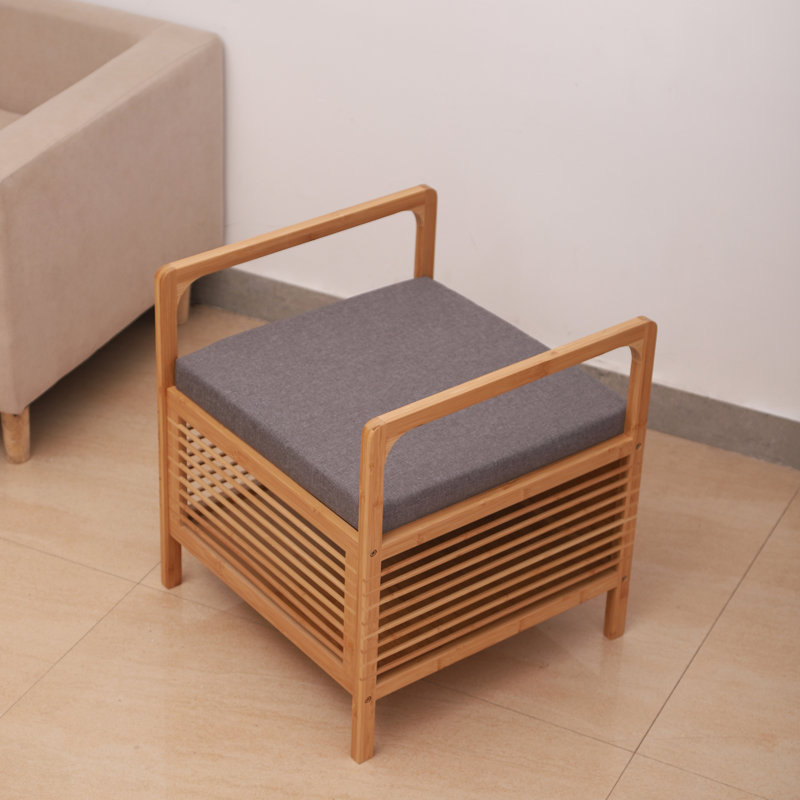 Azimut Solid Wood Storage Bench