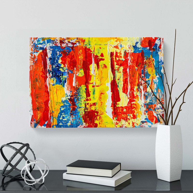 Abstract Art Painting Vol.318 by S.Johnson - Wrapped Canvas, 50cm H x 76cm W x 3cm D
