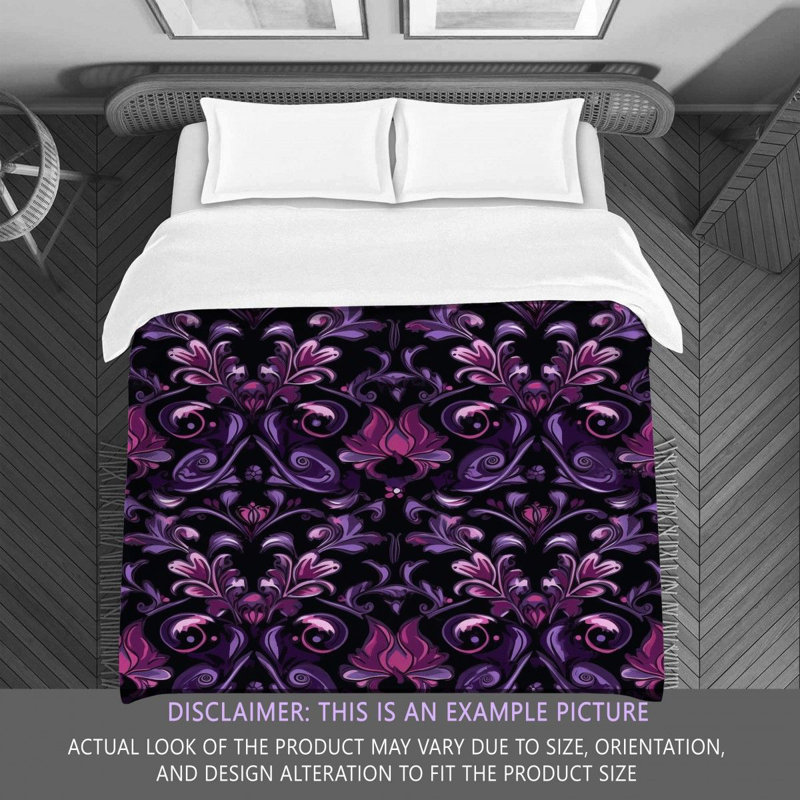 Polyester Damask Comforter, Twin Extra Long Comforter