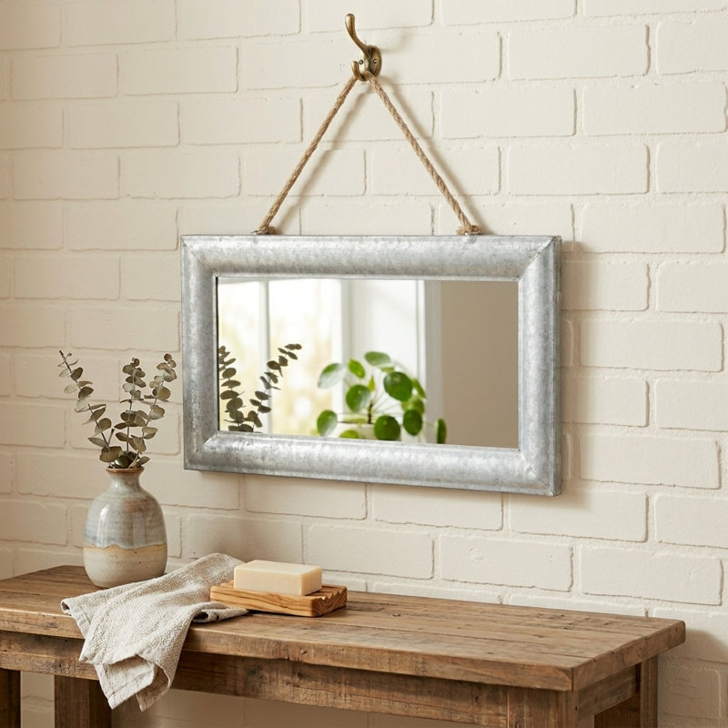 Miroir mural moderne biseauté Muro