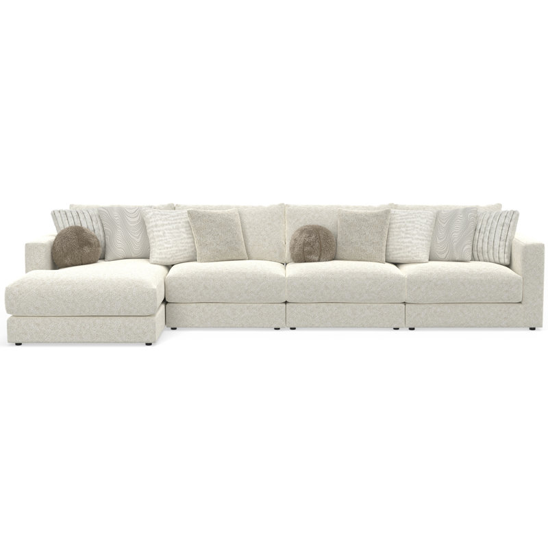 Ritzy Modular Sectional (Chaise), Left Hand Facing, 39" H x 170" W x 72" D