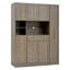 Buffet autoportant traditionnel 52,8 "avec huche - Armoire de cuisine-383573266