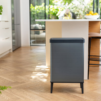 Curver Verto 54 Litre Touch Top Kitchen Bin 