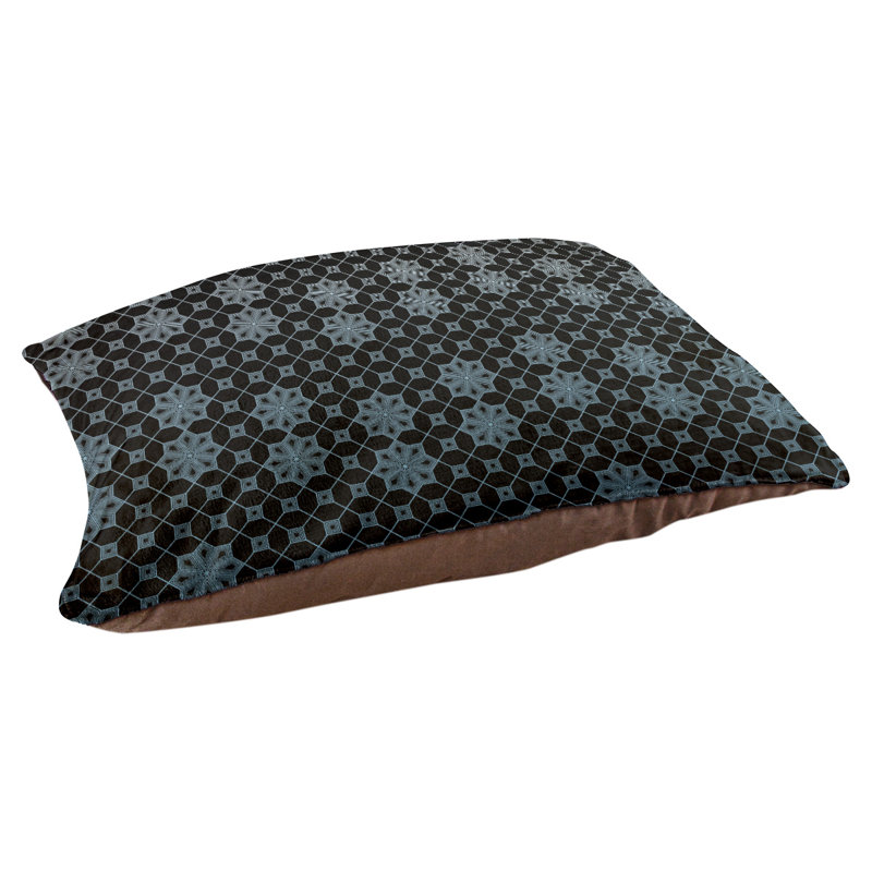 Coussin pour chien Byrge, Grand (l 42,5 po x P 32,5 po x H 14 po), Bleu ombré