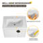 Meuble-lavabo 28 po avec lavabo, meuble-lavabo flottant avec porte à fermeture douce-1280088787