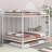 Metal Bunk Bed with Trundle-214622882
