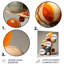 Abstract Geometric Marbles Pyramid II - Abstract Metal Wall Art Decor-1545654750