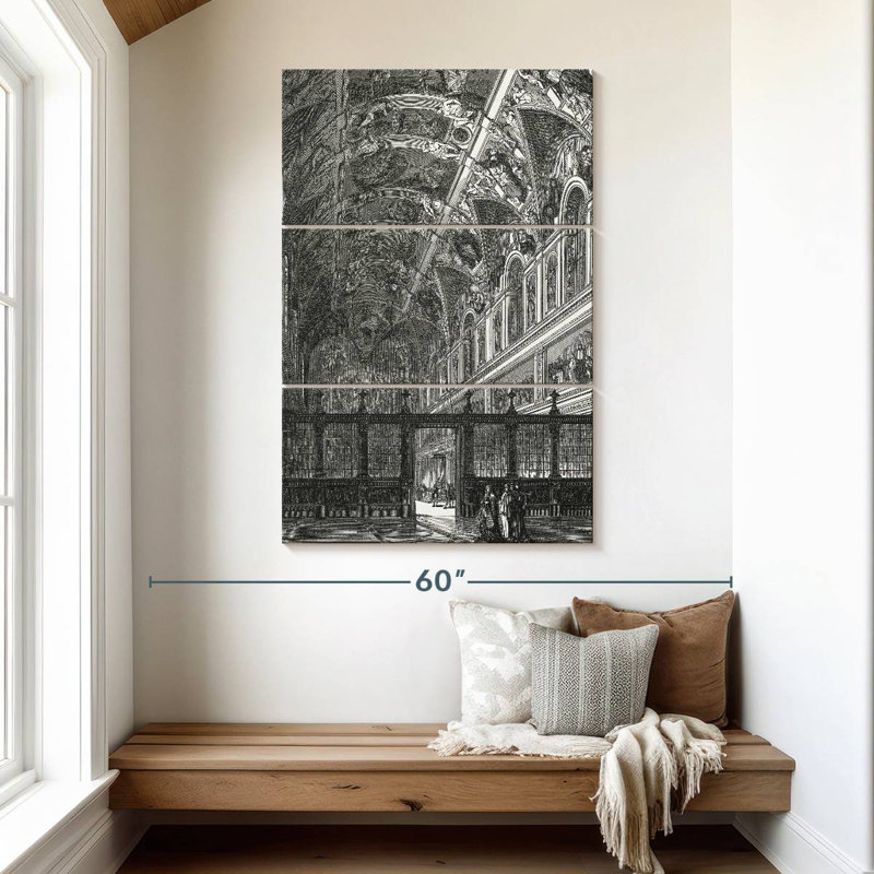 Lilie Sistine Chapel Ceiling, 50'' H x 32'' W