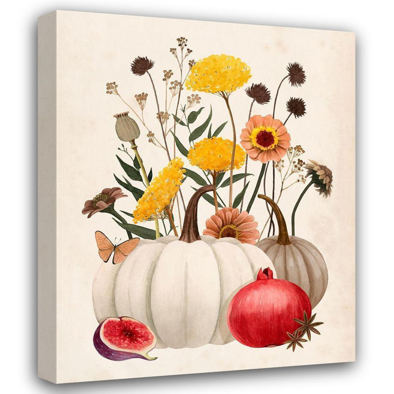 Art sur toile tendue Red Barrel Studio® Popp, Grace Gallery: Fall Botanicals II, H 44 po x l 36 po
