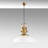 Stylish Adjustable Chandelier, White Metal Body, 16.1 in Diameter x 15.7 in Height | Max 40W E27 Socket | Height Adjustable (17.7 - 51.2 in) | Ideal for Dining Room & Living Spaces, Modern & Elegant Design-667402592