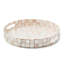 Check Capiz Round Tray-884794221