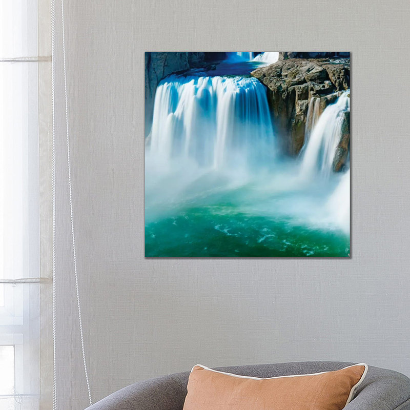 Waterfall Portrait IV by James McLoughlin - Wrapped Canvas Print, 66.04 cm H x 66.04 cm W x 1.91 cm D
