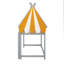 Lit mezzanine avec auvent, lumières DEL-27941022