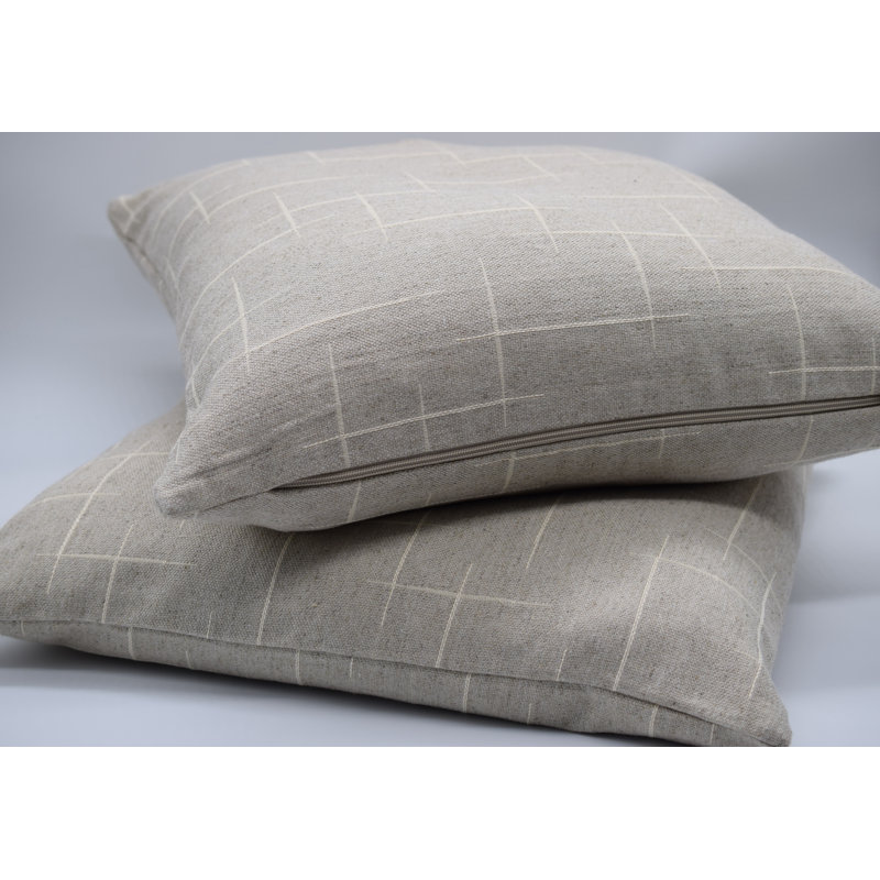 Raw Pillow Cover & Insert
