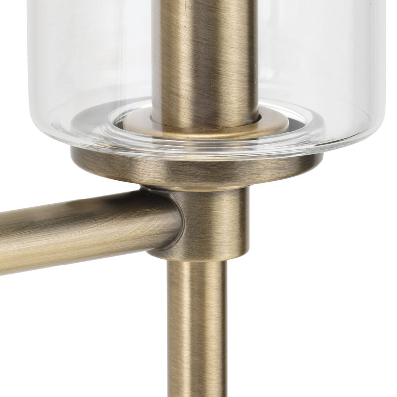 Addalynn 3 - Light Dimmable Vanity Light, Vintage Brass