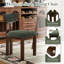 Ensemble de table de salle à manger extensible Modern Farmhouse-2132640584-2132640589-2132640598