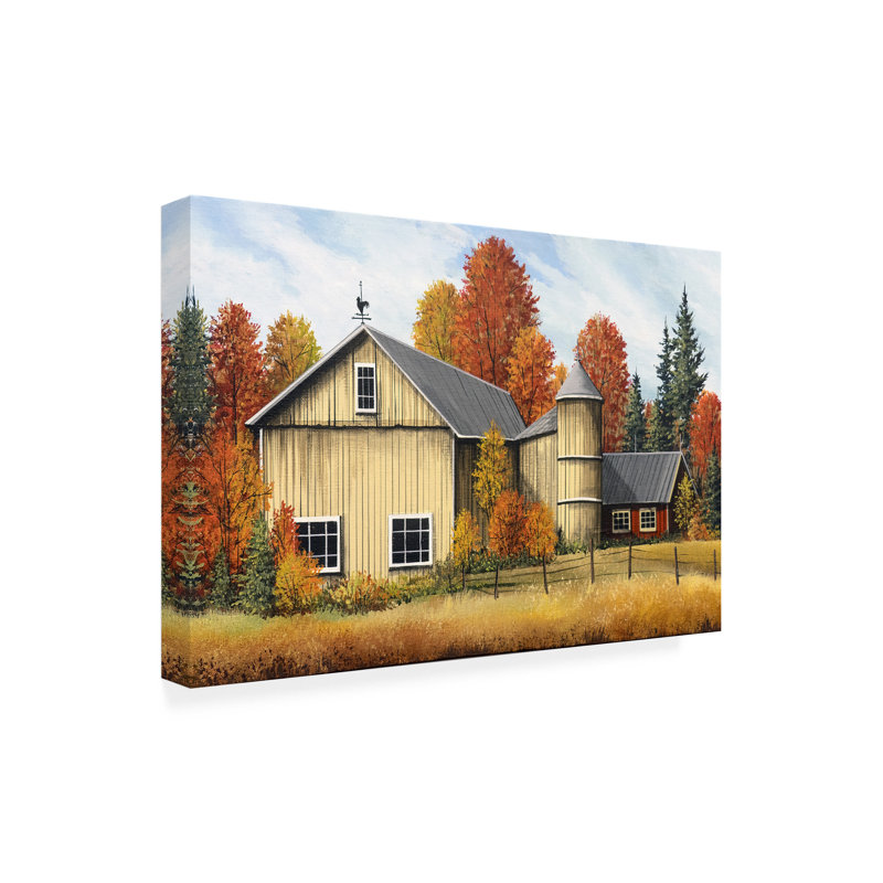 Décoration murale d'extérieur jaune grange jaune, L 32 po x H 22 po