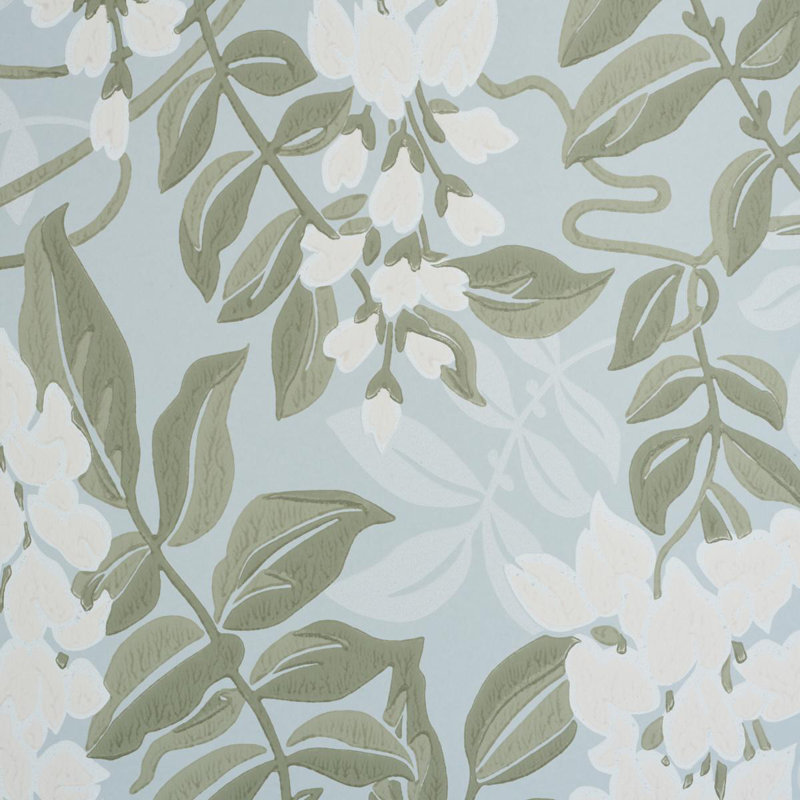 Papier peint Lucia Wisteria, Bleu