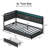 Modern Twin Daybed With Storage & Charging - Corner Design, Led Lights-1317055148-1329029891