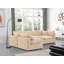 Canapé modulaire réversible en velours Hulene-87141392