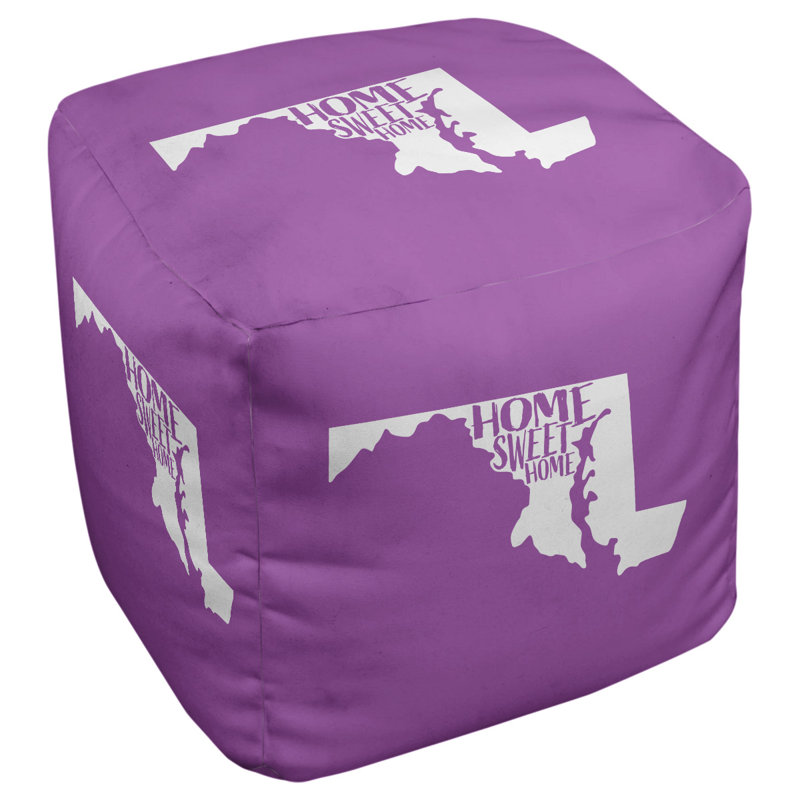 Repose-pieds à cubes maryland the home, Violet