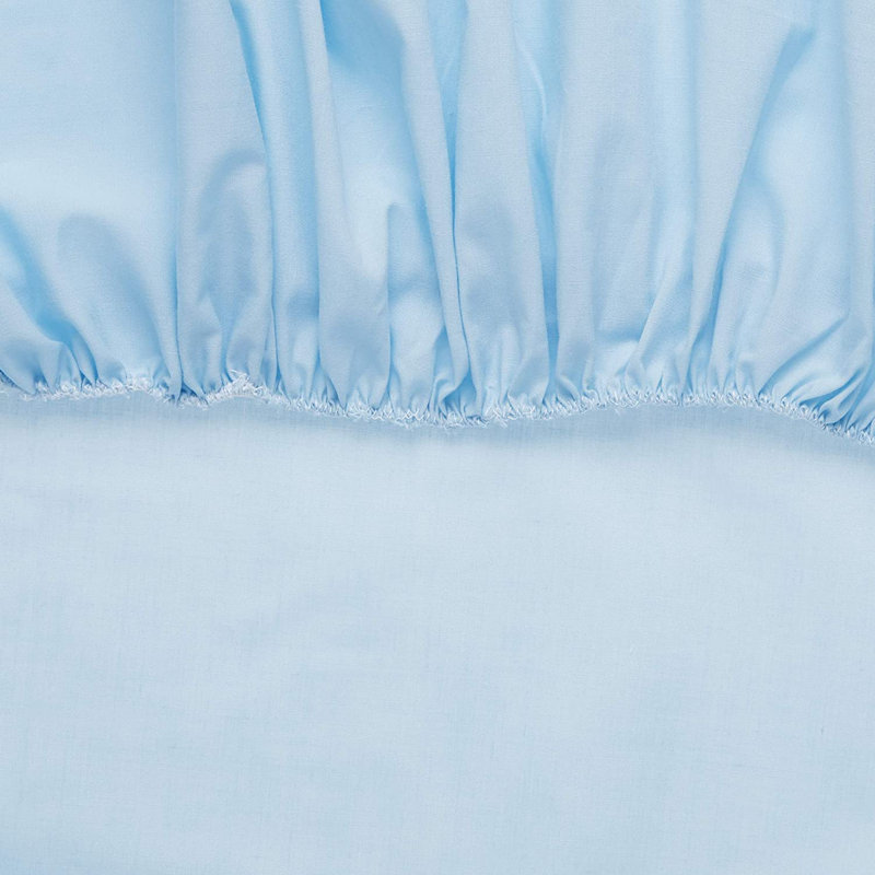 Draps pour lit de bébé Barnicle, Bleu