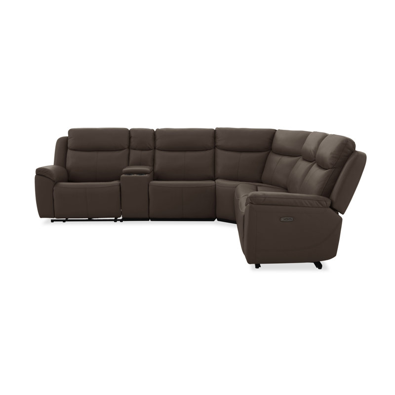 Canapé modulaire Kingsbridge en cuir Sienna