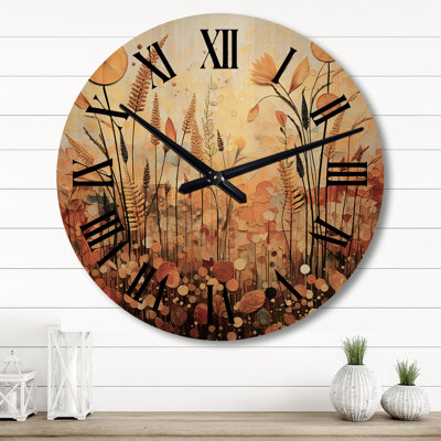 Horloge murale surdimensionnée