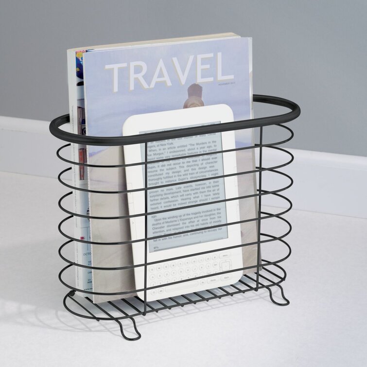 Metal Free Standing Magazine Rack